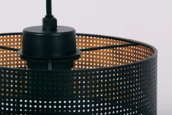 Sklep Kaja Lampa wisząca z trzema ażurowymi abażurami K-5222 z serii ZIMBO | Kaja* Żyrandole Z Abażurem|Żyrandole Z Abażurami
