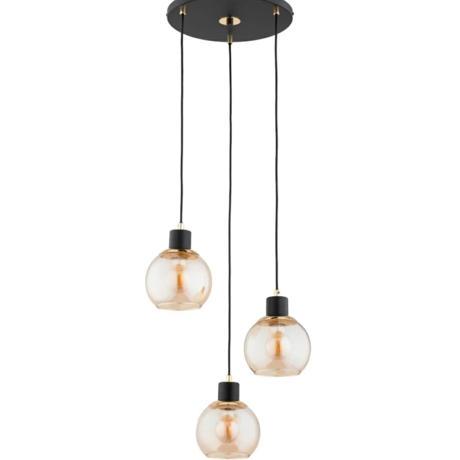 Sklep Kaja Lampa wisząca z trzema dekoracyjnymi kloszami AL 62415 z serii DERRO Cheap