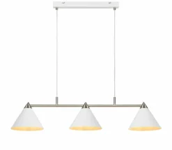 Sklep Kaja Lampa wisząca z trzema kloszami na linkach 108075 | Kaja Oświetlenie Shop