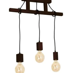 Sklep Kaja Lampa wisząca z trzema źródłami światła, na E27 MLP4360 z serii JACK | Kaja Oświ naturalnedrewno Discount