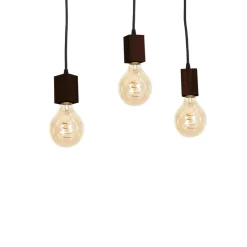 Sklep Kaja Lampa wisząca z trzema źródłami światła, na E27 MLP4360 z serii JACK | Kaja Oświ naturalnedrewno Discount