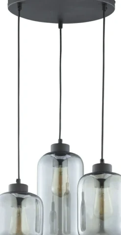 Sklep Kaja Lampa wisząca z trzema różnymi kloszami TK 3185 MARCO | Kaja Store