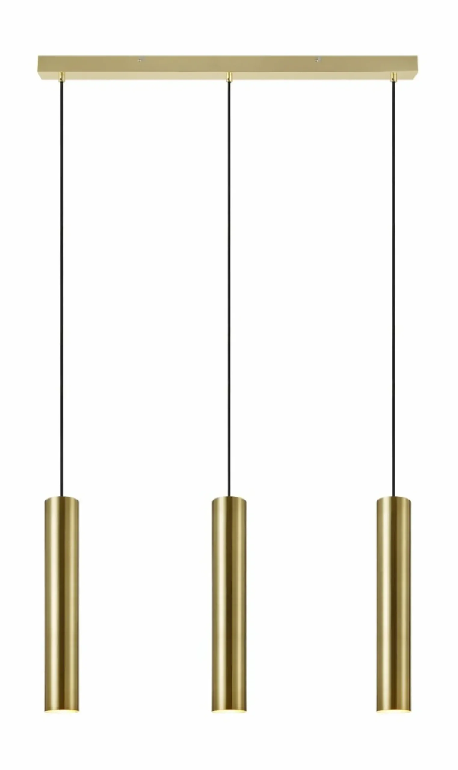 Sklep Kaja Lampa wisząca z tubami w kolorze mosiądzu 107883 | Kaja Oświetlenie Store