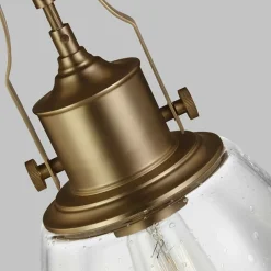 Sklep Kaja Lampa wisząca z unikalnym szkłem FE-HOBSON-P-M-AB z serii HOBSON* Randole Tradycyjne