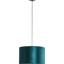 Sklep Kaja Lampa wisząca z welurowym abażurem TK 6169 TERCINO | Kaja Oświetlenie Flash Sale