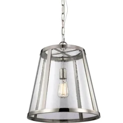 Sklep Kaja Lampa wisząca z wyjątkowym szkłem FE-HARROW-P-M z serii HARROW* Randole Tradycyjne