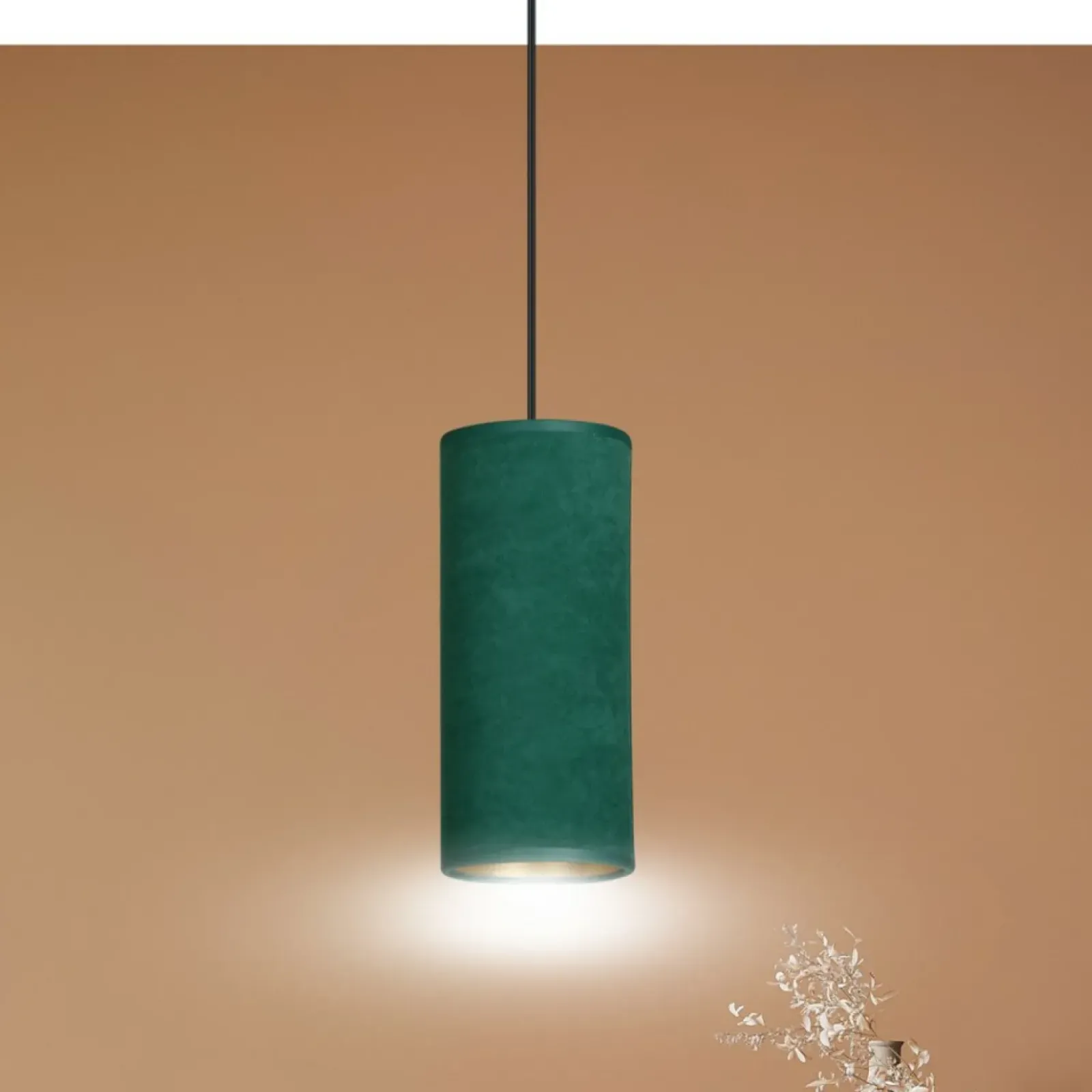 Sklep Kaja Lampa wisząca ze smukłym, kolorowym abażurem 1058/1 BENTE | Kaja Discount