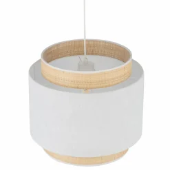 Sklep Kaja Lampa wisząca ze słomkowym abażurem boho TK 5653 serii BOHO NEW WHITE Store