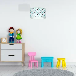 Sklep Kaja Lampa wisząca ze wzorem do pokoju dziecięcego MLP4951 z serii DINO | Kaja Oświet Store