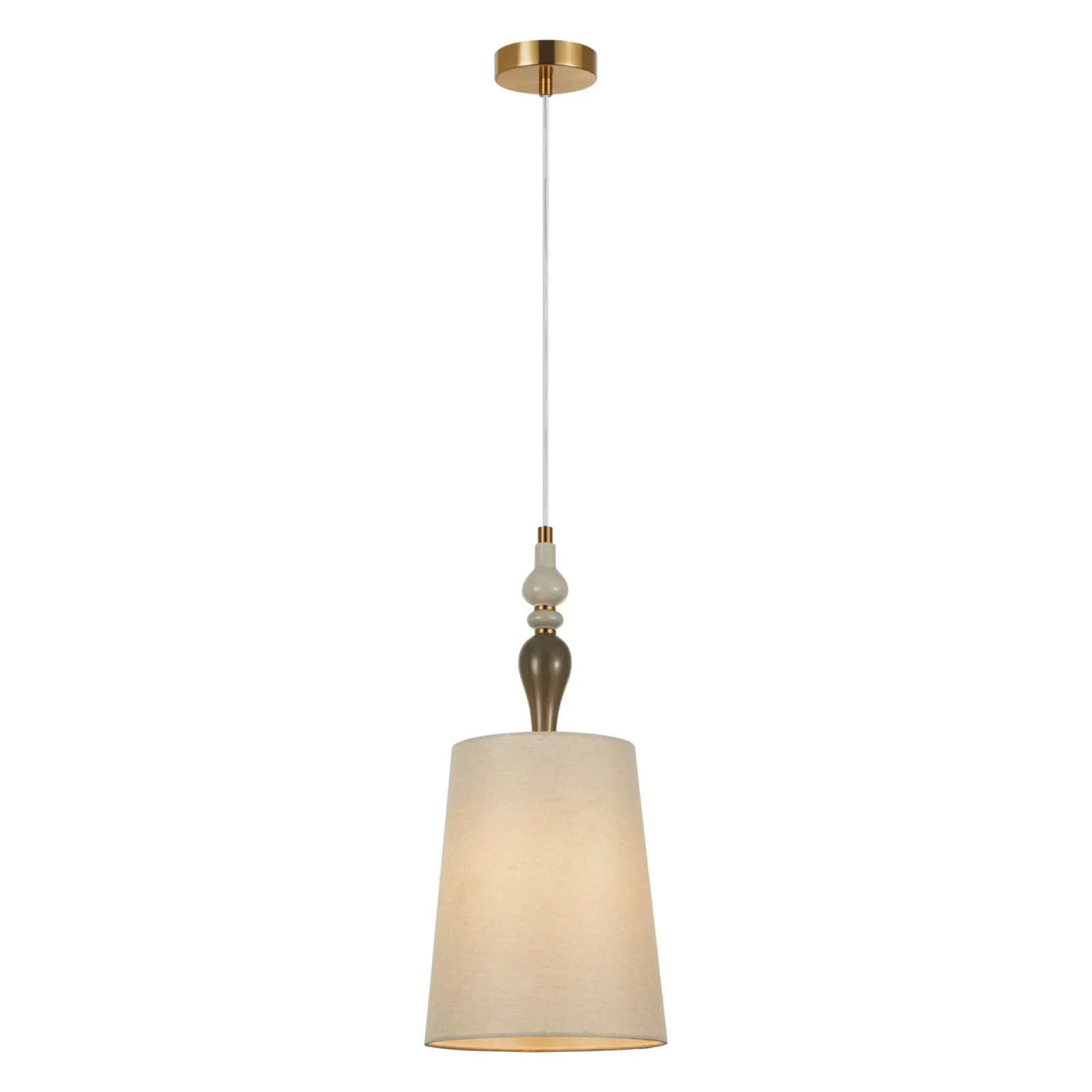 Sklep Kaja Lampa wisząca ze zdobieniem w stylu retro PND-84678D-AB MOREN | Kaja* Żyrandole Z Abażurem