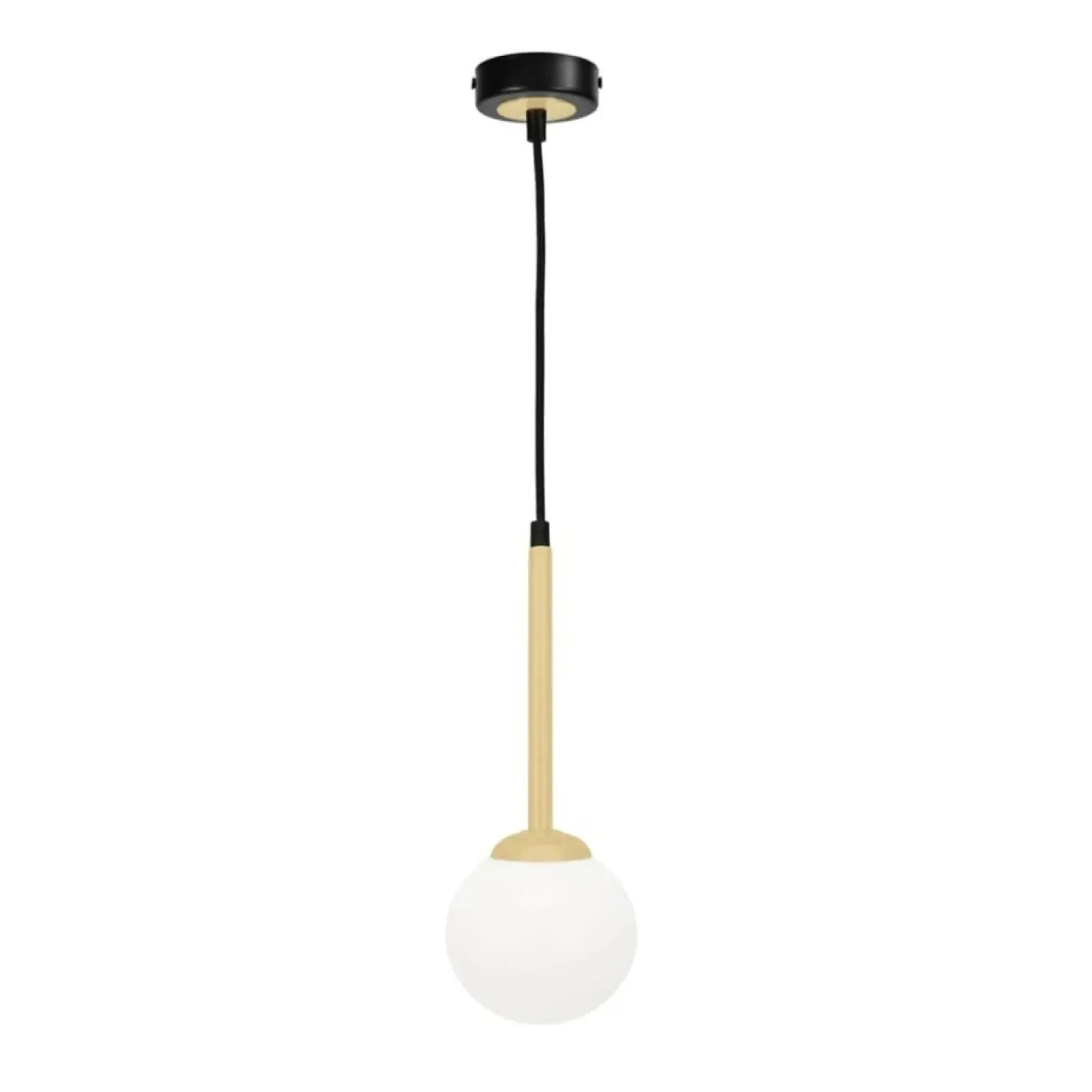 Sklep Kaja Lampa wisząca ze złotym elementem dekoracyjnym MLP4820 z serii PARMA | Kaja Oświ Shop