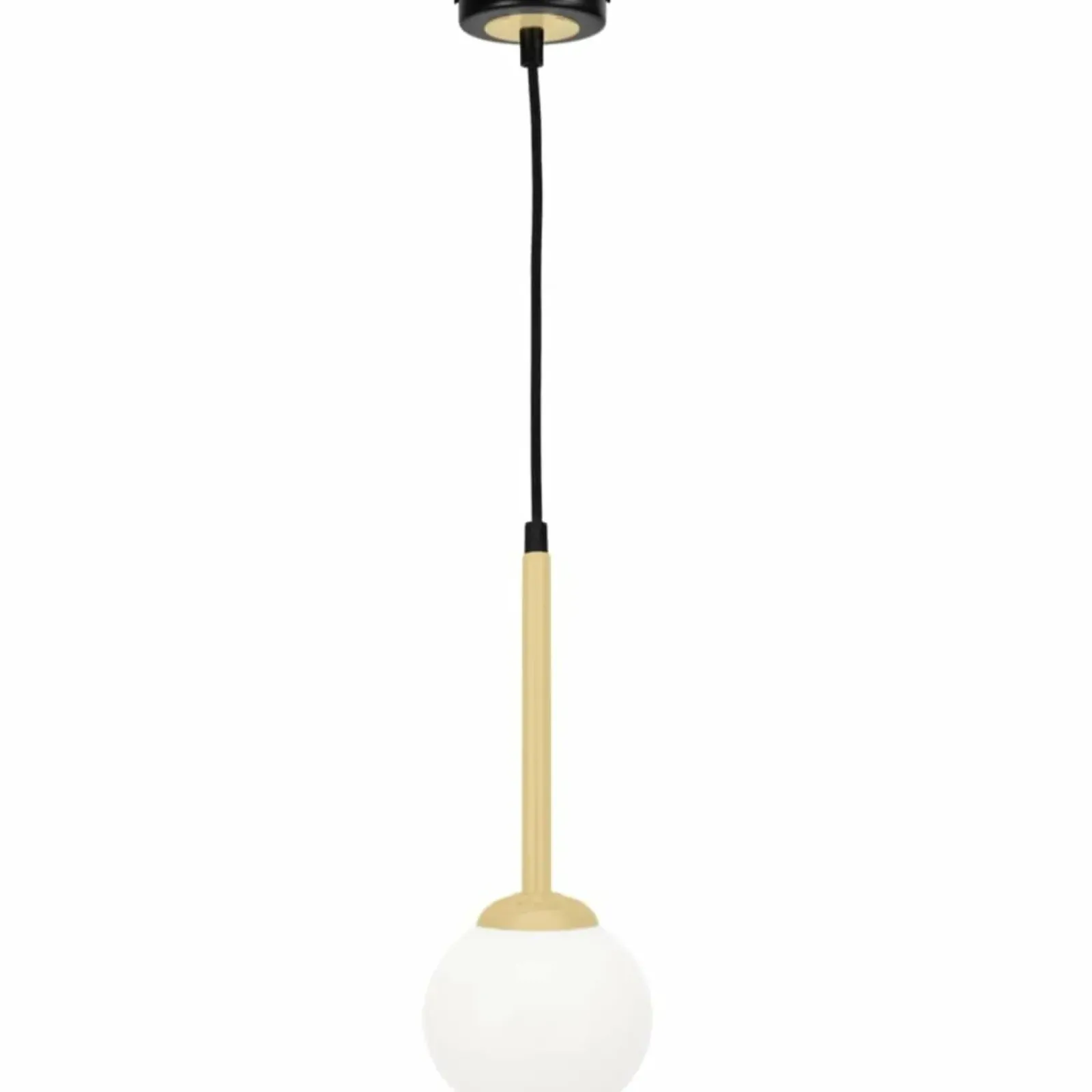 Sklep Kaja Lampa wisząca ze złotym elementem dekoracyjnym MLP4820 z serii PARMA | Kaja Oświ Shop