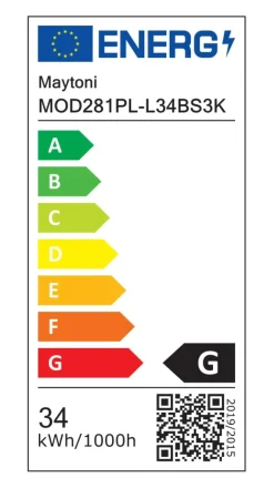 Sklep Kaja Lampa wisząca ze złotymi dekoracjami MOD281PL-L34BS3K z serii BREEZE Flash Sale