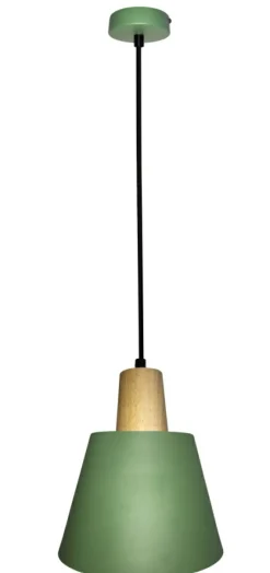 Sklep Kaja Lampa wisząca zielona regulowana LEDEA 50101260 FARO | Kaja Cheap