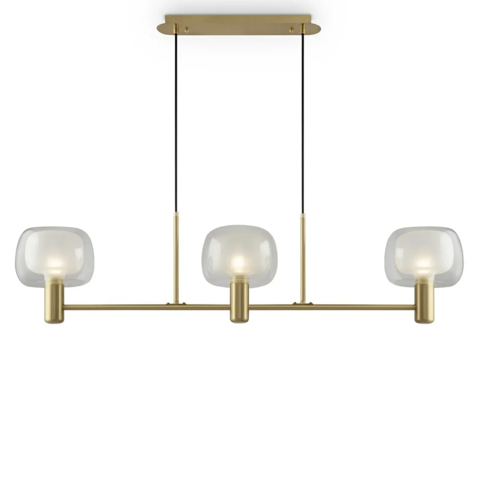 Sklep Kaja Lampa wisząca złota, na trzy żarówki MOD411PL-03G z serii VISION Outlet