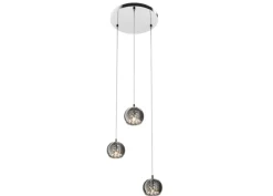 Sklep Kaja Lampa z 3 dekoracyjnymi kloszami P0076-03M-B5FZ CRYSTAL | Kaja Cheap
