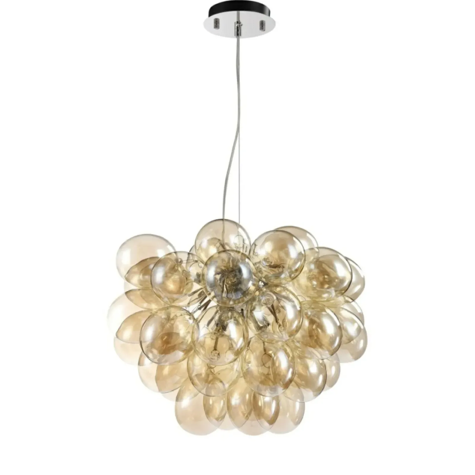 Sklep Kaja Lampa z mi kloszami MOD112-08-G BALBO | Kaja Oświetlenie bursztynowy Clearance
