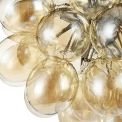 Sklep Kaja Lampa z mi kloszami MOD112-08-G BALBO | Kaja Oświetlenie bursztynowy Clearance