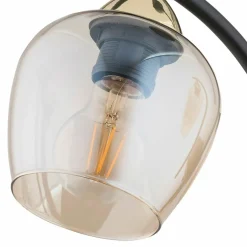 Sklep Kaja Lampa z bursztynowymi kloszami O3073 W3 CZA ZL MARAL | Kaja Best