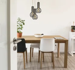 Sklep Kaja Lampa z czarno-złotymi kloszami K-4522 ARVI BLACK | Kaja Oświetlenie New