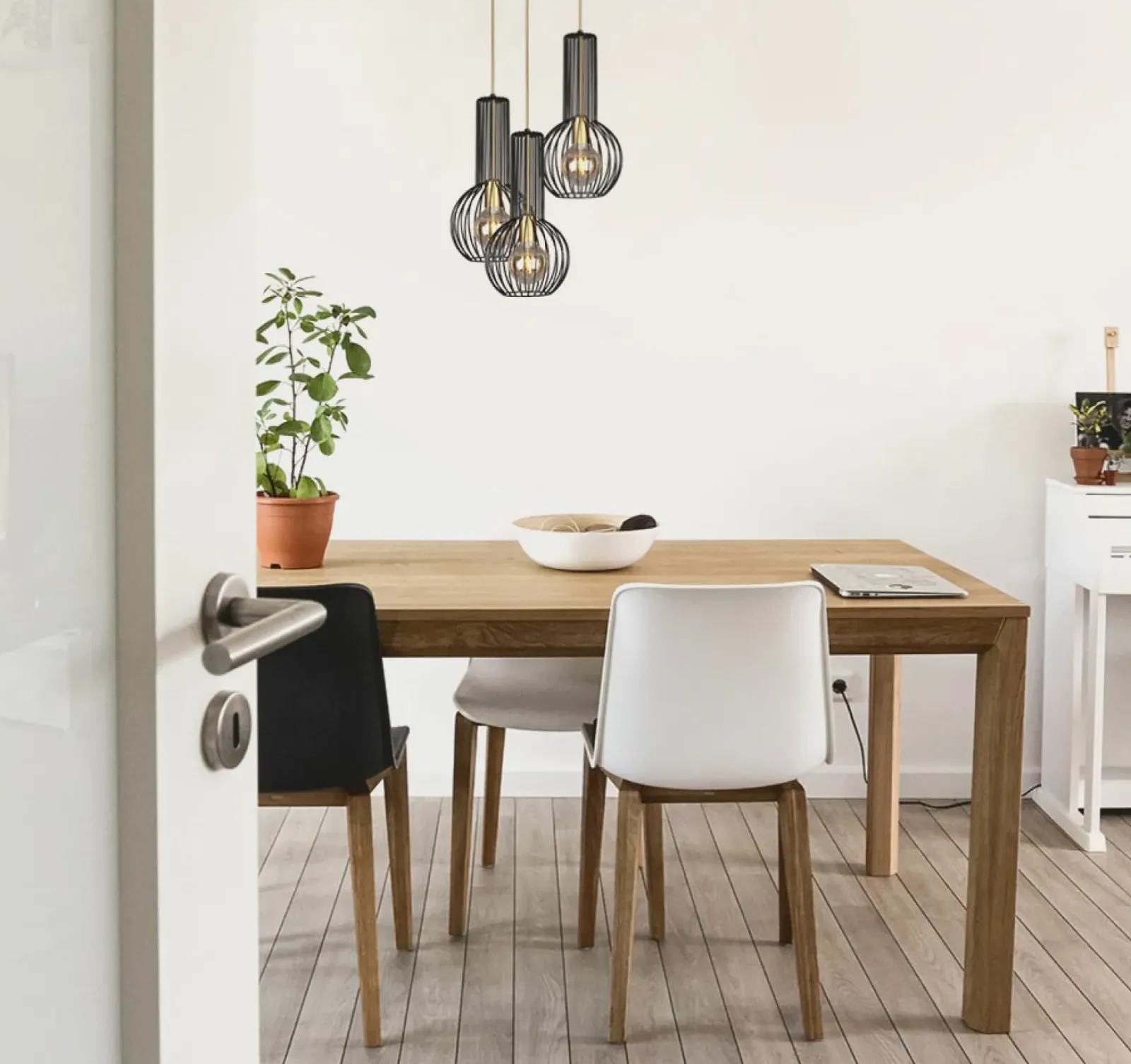 Sklep Kaja Lampa z czarno-złotymi kloszami K-4522 ARVI BLACK | Kaja Oświetlenie New