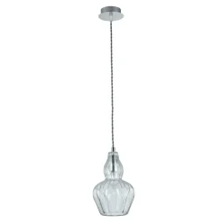 Sklep Kaja Lampa z dekoracyjnym kloszem MOD238-PL-01-TR EUSTOMA | Kaja Fashion