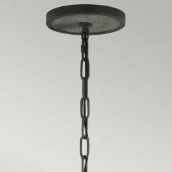 Sklep Kaja Lampa z drewnianymi elementami FE-ALLIER-4P-WW z serii ALLIER* Randole Tradycyjne