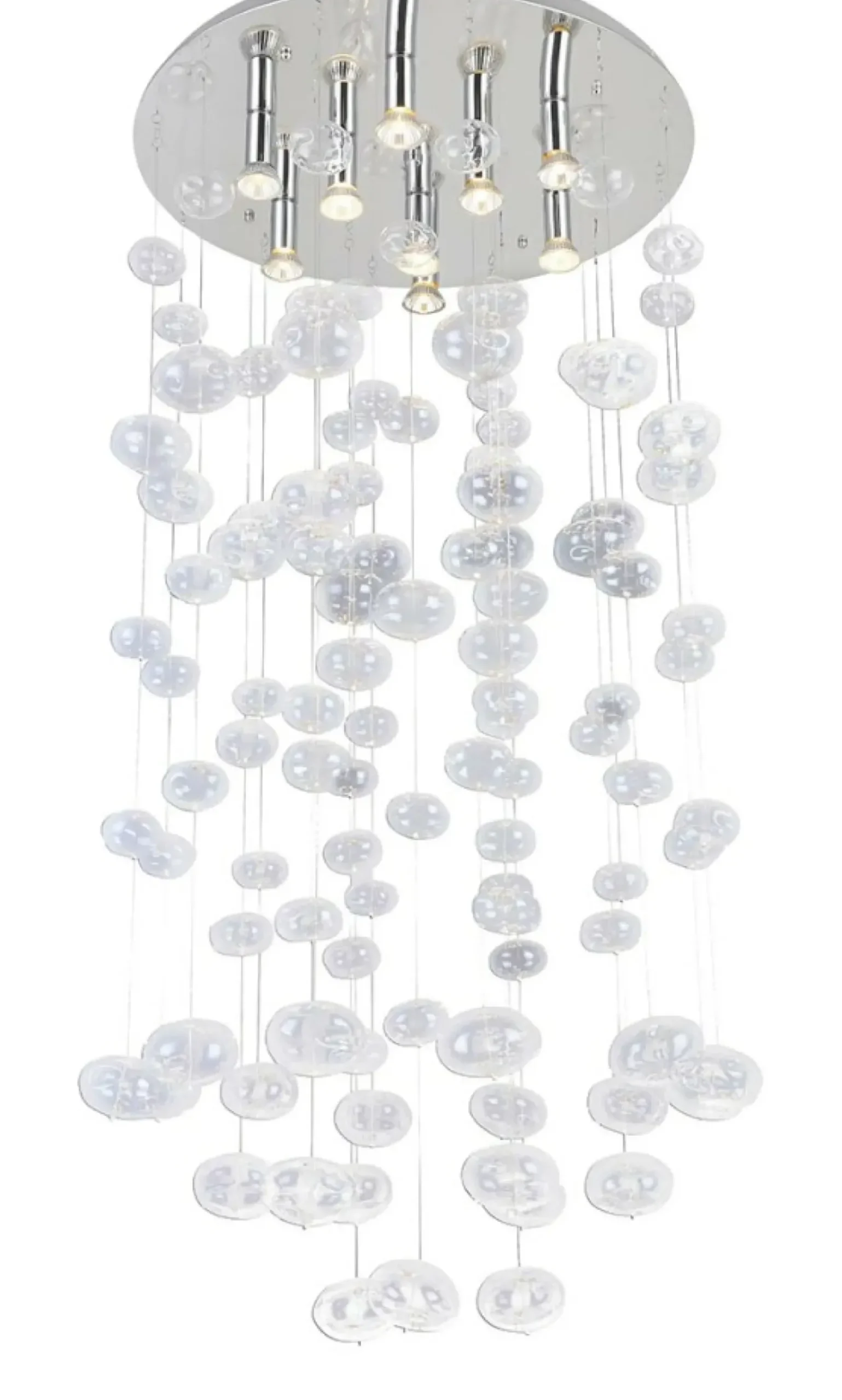 Sklep Kaja Lampa z długimi zwisami z kryształkami AZ2573 LUVIA CLEAR | Kaja transparentny Store