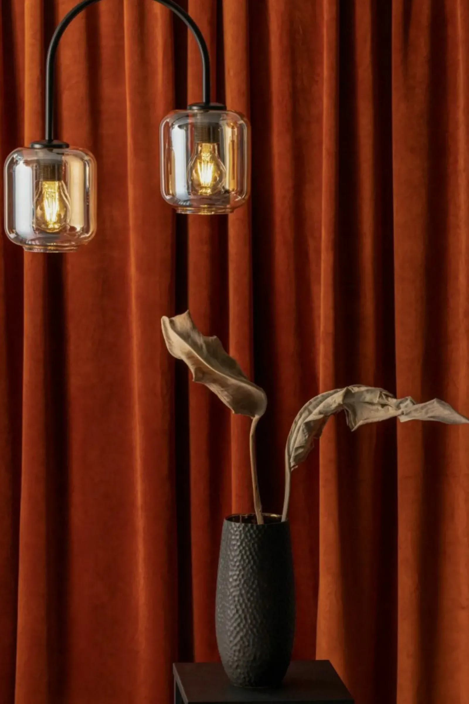 Sklep Kaja Lampa z kloszami typu słoik w kolorze bursztynu SIG 32242 - SHINE Best