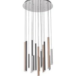 Sklep Kaja Lampa z kolorowymi tubami LED 3000K MD17077-16A REYNA | Kaja Sale