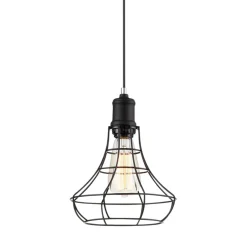 Sklep Kaja Lampa z minimalistycznym kloszem MDM2268-1 SYNTHIA | Kaja Oświetlenie czarny Cheap
