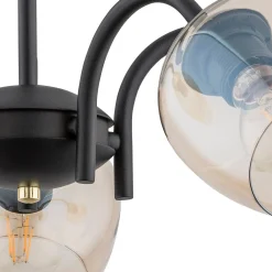 Sklep Kaja Lampa z miodowymi kloszami O3065 W5 CZA ZL KATLA | Kaja Oświetlenie* Randole Tradycyjne