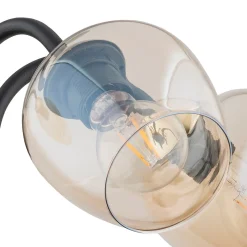 Sklep Kaja Lampa z miodowymi kloszami O3065 W5 CZA ZL KATLA | Kaja Oświetlenie* Randole Tradycyjne
