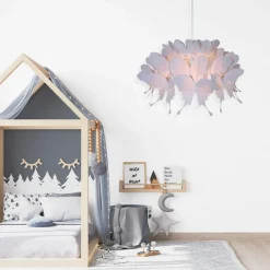 Sklep Kaja Lampa z motylkami LP-MD088-3439A/1P RÓŻOWY FARFALLA | Kaja Oświetlenie Sale