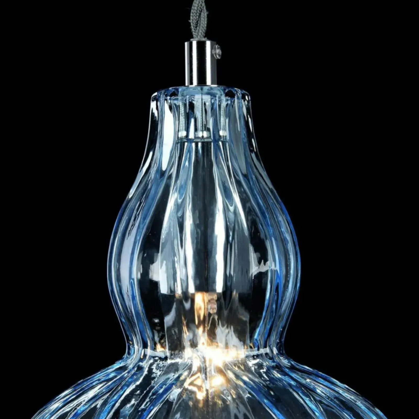 Sklep Kaja Lampa z niebieskim kloszem MOD238-PL-01-BL EUSTOMA | Kaja Oświetlenie Clearance