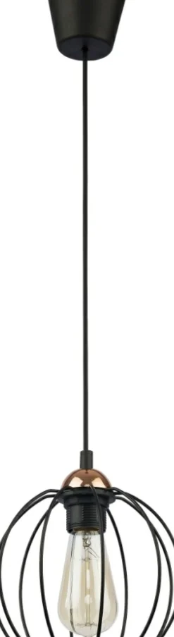 Sklep Kaja Lampa z okrągłym, czarnym kloszem TK 1644 GALAXY | Kaja Oświetlenie Cheap