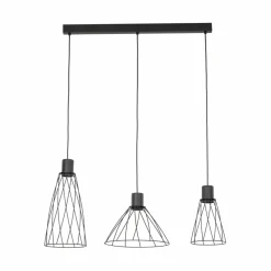 Sklep Kaja Lampa z różnymi, drucianymi kloszami TK 10149 MODESTO | Kaja Discount