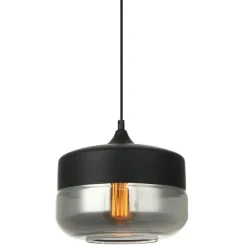 Sklep Kaja Lampa z szerokim kloszem MDM-2380/1 BK+SG MOLINA | Kaja Oświetlenie Shop
