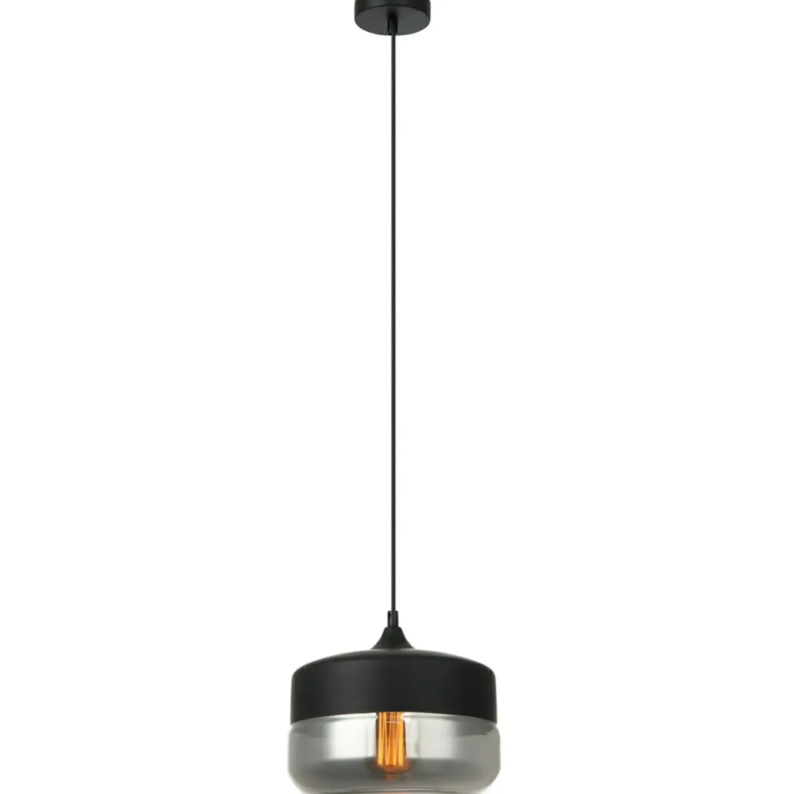 Sklep Kaja Lampa z szerokim kloszem MDM-2380/1 BK+SG MOLINA | Kaja Oświetlenie Shop