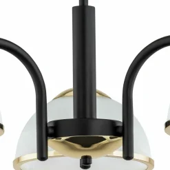 Sklep Kaja Lampa ze złotymi lamówkami O2923 W3 CZA ZL LAVA | Kaja Oświetlenie* Randole Tradycyjne