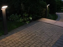 Sklep Kaja Lampa zewnętrzna stojąca, wbudowany LED 11702-600 DG z serii NEO | Kaja Oświetle* Lampy Naświetleniowe|Lampy Ogrodowe Stojące