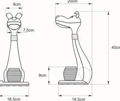 Sklep Kaja Lampka biurkowa LED dla ucznia K-BL1607 ŻÓŁTY PIESEK | Kaja*Dzieci Lampki Biurkowe|Lampy Led