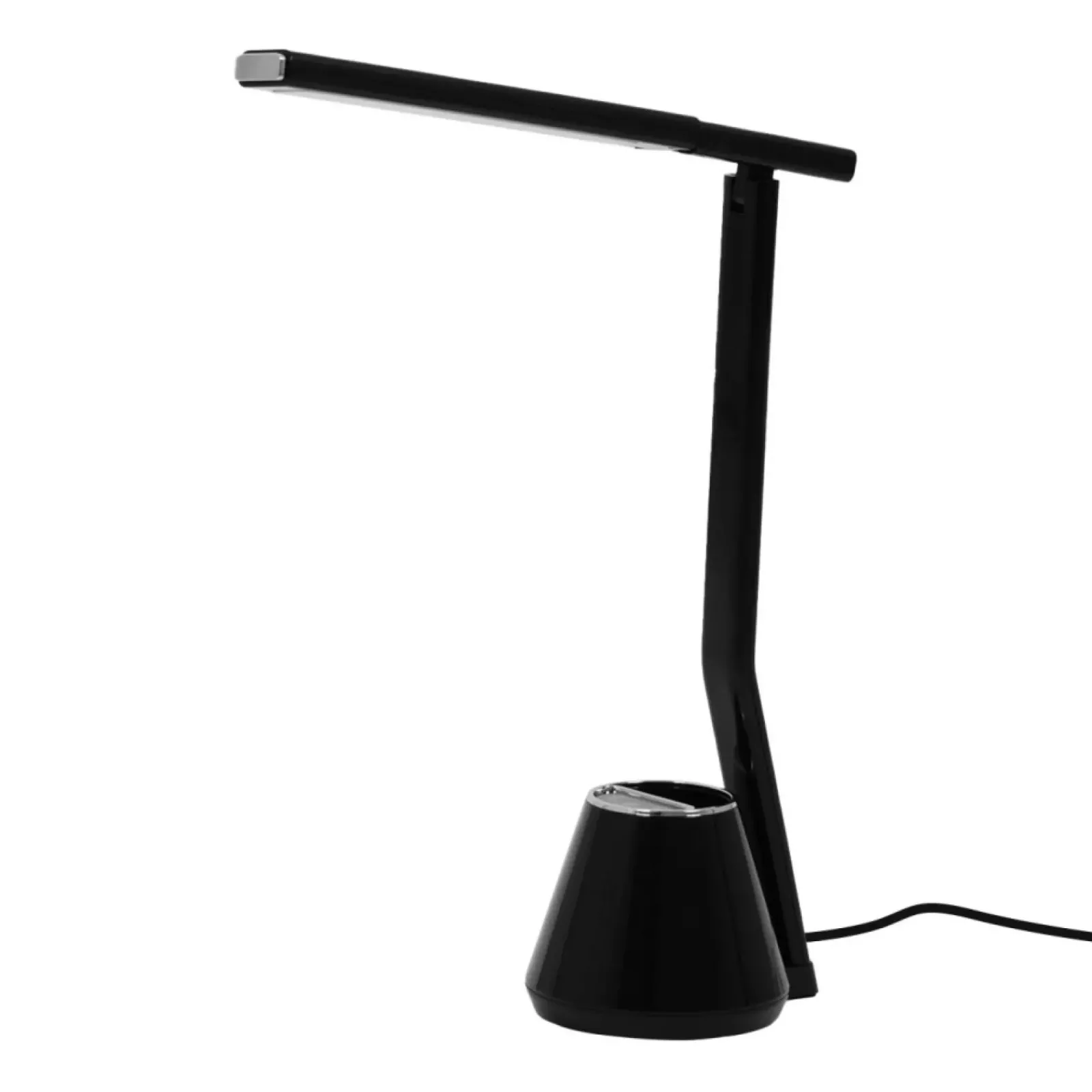 Sklep Kaja Lampka biurkowa LED z organizerem K-BL1066 CZARNY KIKI | Kaja* Lampki Biurkowe|Lampy Led