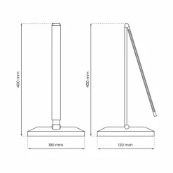 Sklep Kaja Lampka biurkowa LED ze zmienną barwą światła ML8866 VARIO | Kaja* Lampki Biurkowe|Lampy Led