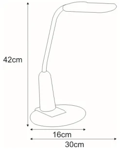 Sklep Kaja Lampka do nowoczesnego biura K-BL1391 TIMO | Kaja Oświetlenie* Lampki Biurkowe|Lampy Led