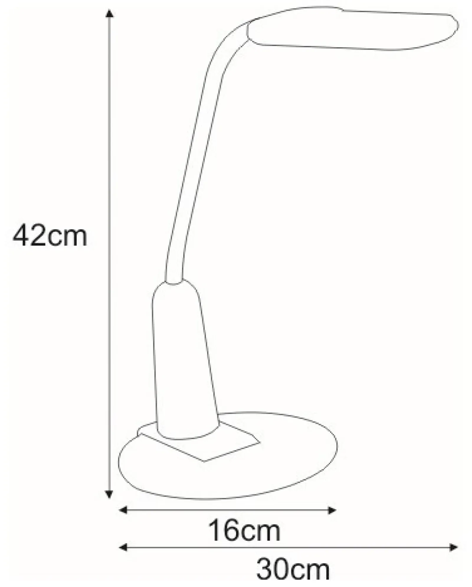 Sklep Kaja Lampka do nowoczesnego biura K-BL1391 TIMO | Kaja Oświetlenie* Lampki Biurkowe|Lampy Led