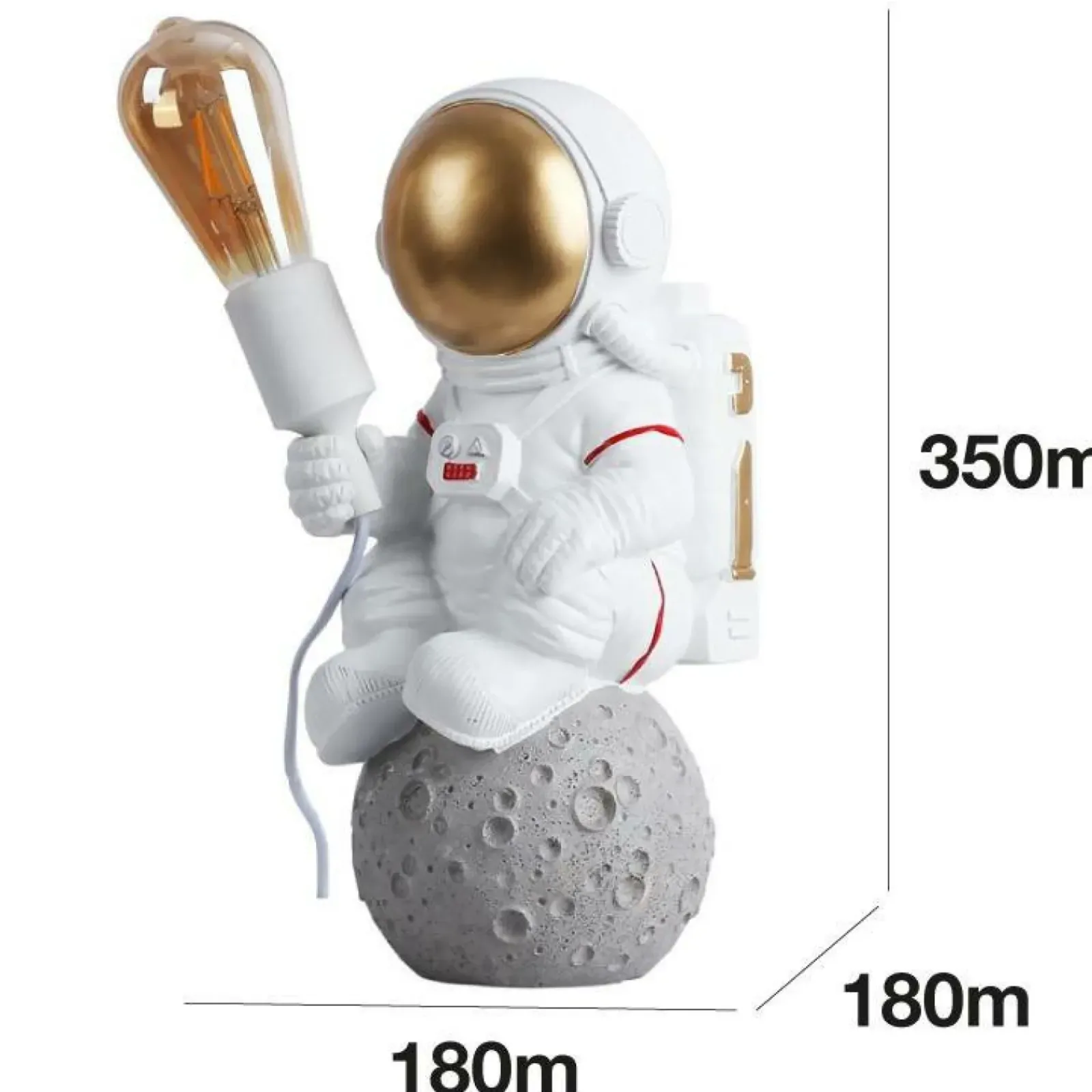 Sklep Kaja Lampka nocna dla miłośnika astronomiiABR-KARD6 AMSTRONG | Kaja* Nowoczesne Lampki Stołowe