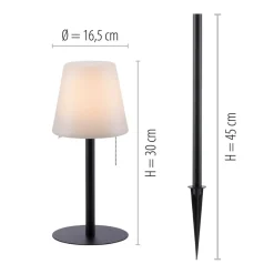 Sklep Kaja Lampka stołowa na akumulator z efektem lawy 19753-18 z serii KENO* Tradycyjne Lampki Stołowe|Lampy Led
