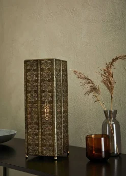 Sklep Kaja Lampka stołowa w stylu rustykalnym mały gwint 108223 | Kaja* Tradycyjne Lampki Stołowe