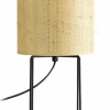 Sklep Kaja Lampka stołowa z rattanowym abażurem LX 5293 RATTAN | Kaja Oświetlenie* Lampki Stołowe Z Abażurem|Nowoczesne Lampki Stołowe